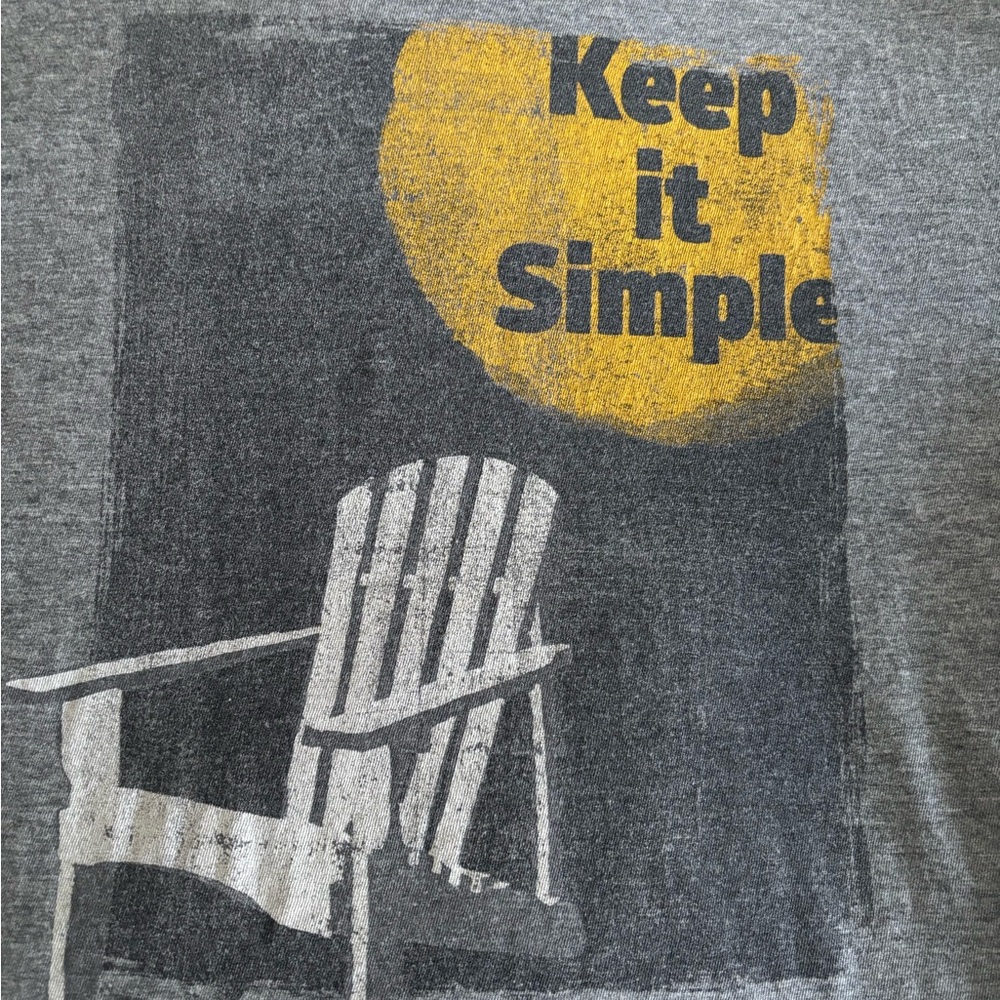 Life Is Good “Keep It Simple”. Sz L.